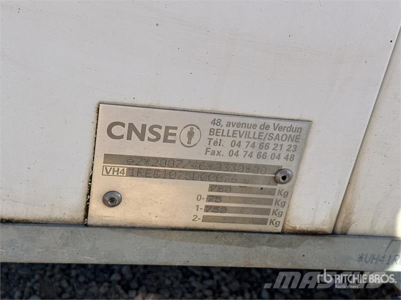 CNSE Bungalow De Chantier Roadwork Cabin مقطورات أخرى