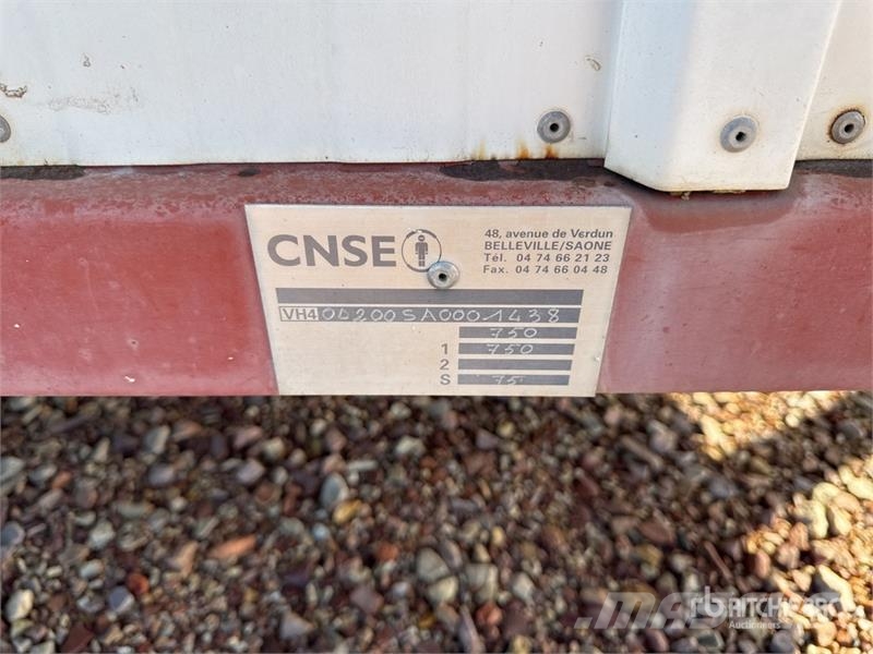 CNSE S/A Bungalow De Chantier Roadwork Cabin Alte remorci