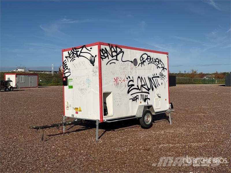 CNSE S/A Bungalow De Chantier Roadwork Cabin Alte remorci