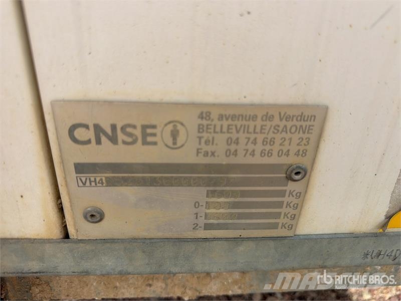 CNSE S/A Bungalow De Chantier Roadwork Cabin Autre remorque