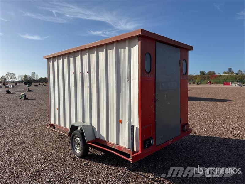 CNSE S/A Bungalow De Chantier Roadwork Cabin Alte remorci