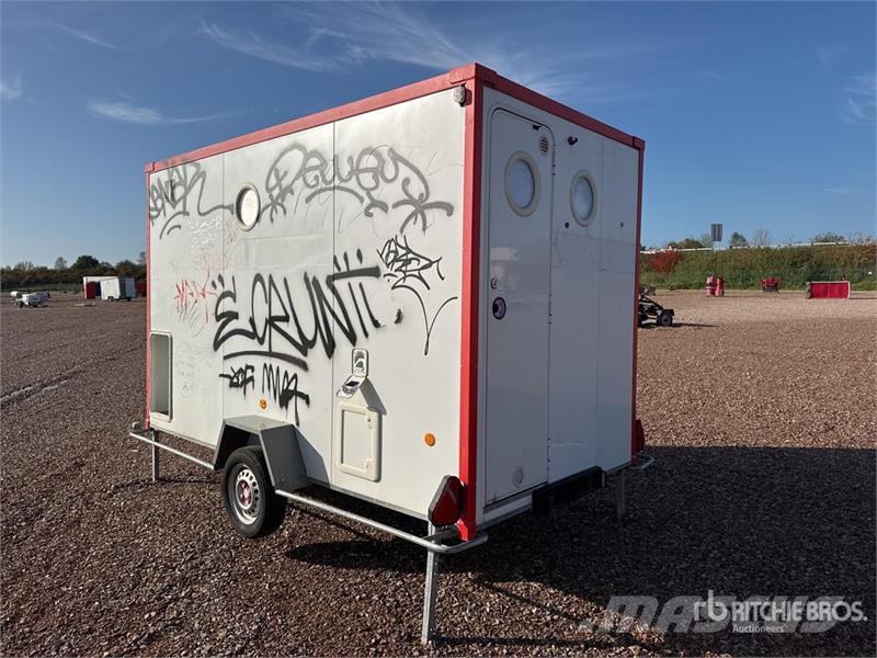 CNSE S/A Bungalow De Chantier Roadwork Cabin Alte remorci