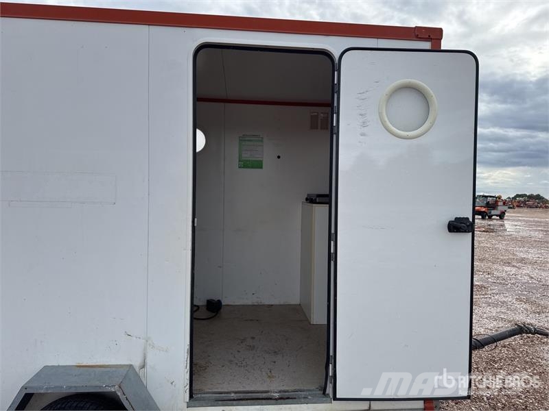 CNSE S/A Bungalow De Chantier 1 Essieu Roadwork Cabin Altri rimorchi