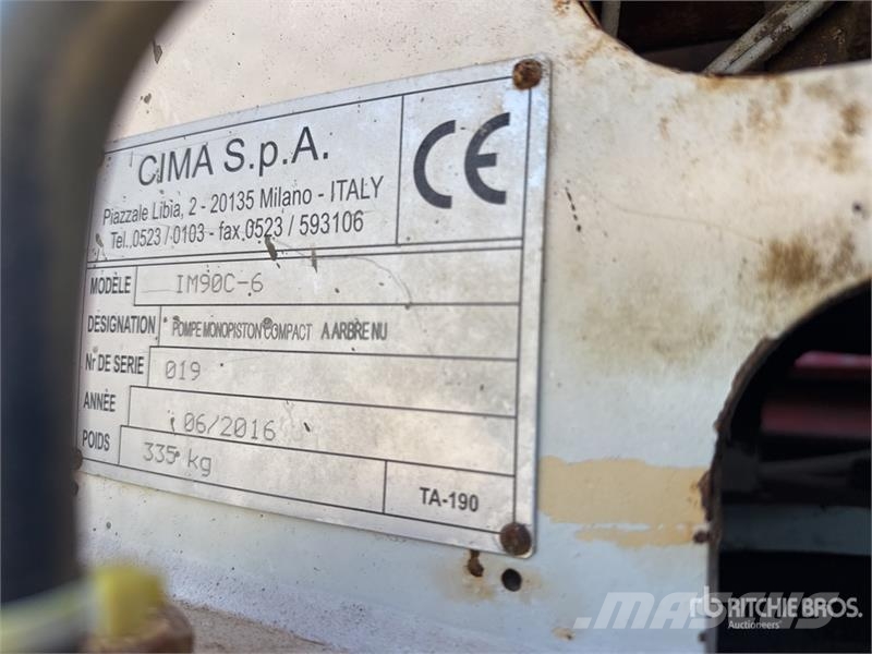 Comacchio Crawler Mounted Foreuse Blasthole Drill Diğer sondaj ekipmanları