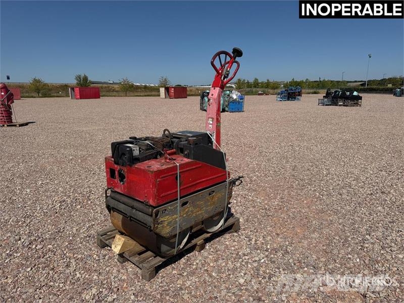 Compacteur A Guidage Manuel Walk Behind Roller (In Diğer silindirler