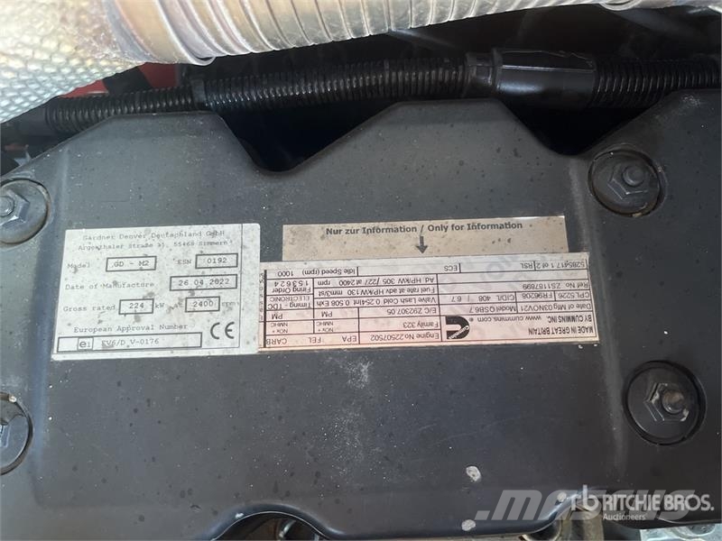 Compair C200TS-24 20 m3/min DLT2703HP Air Compressor Kompresori