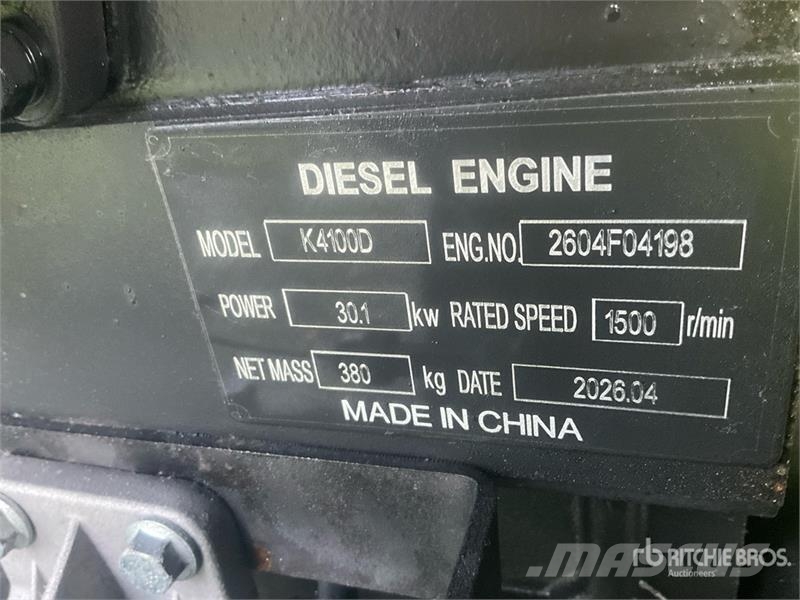 Compal VG-R30 37.5 kVA Diesel 30KW Generator Set Dieselgeneraattorit