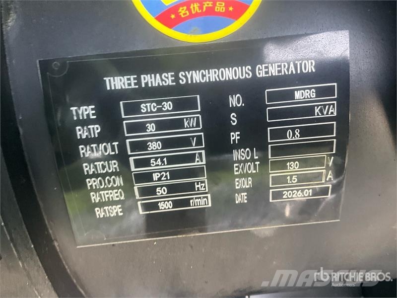 Compal VG-R30 37.5 kVA Diesel 30KW Generator Set Dieselgeneraattorit