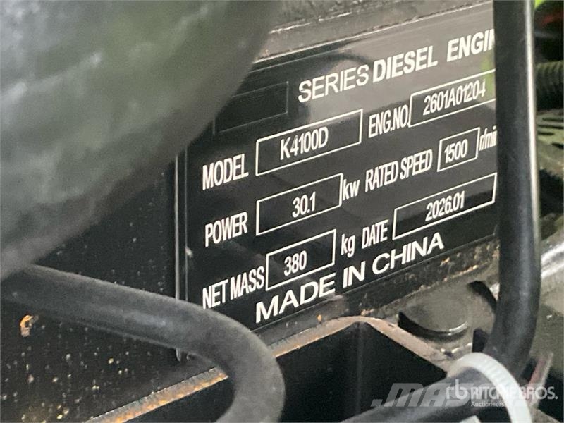 Compal VG-R30 Diesel 30 Kw Portable Generator Set Dīzeļģeneratori