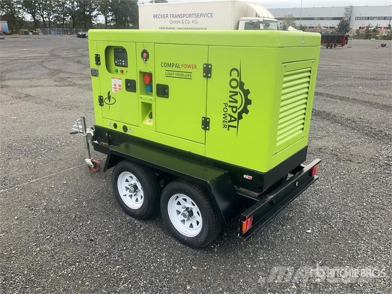 Compal VG-R30 Diesel 30 Kw Portable Generator Set Dīzeļģeneratori