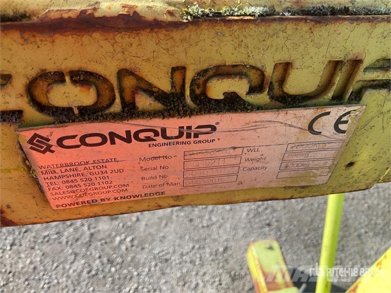 Conquip CA102-02000 Crane Pallet Forks Вили