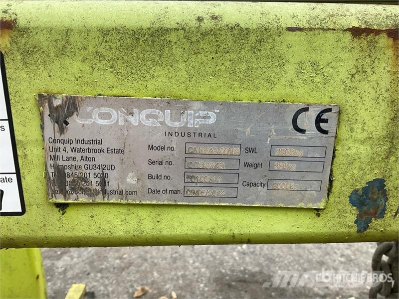 Conquip CA105AA-00800 Block Grab Kraanade varuosad ja varustus