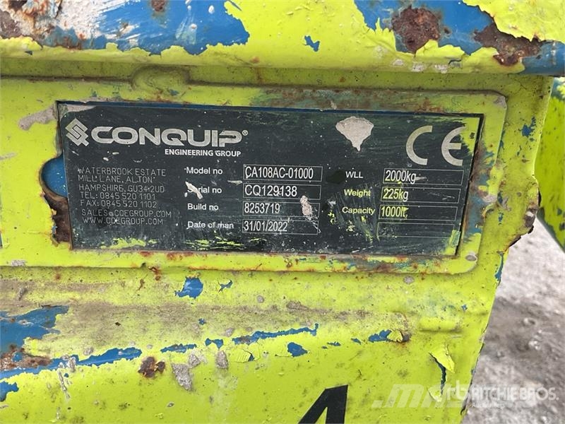 Conquip CA108AC-01000 Boat Skip Kraanade varuosad ja varustus