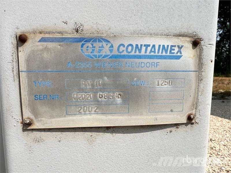 Containex BM10 Portable Toilettes De Chantier Portable Toile Drugi deli
