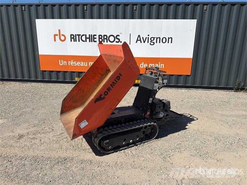 Cormidi C13.80RI Motobasculeur Sur Chenilles Tracked Dumpe Minidumprar
