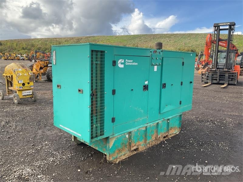 Cummins C90D5 90 kVA Skid-Mounted Generator Set Diesel generatoren