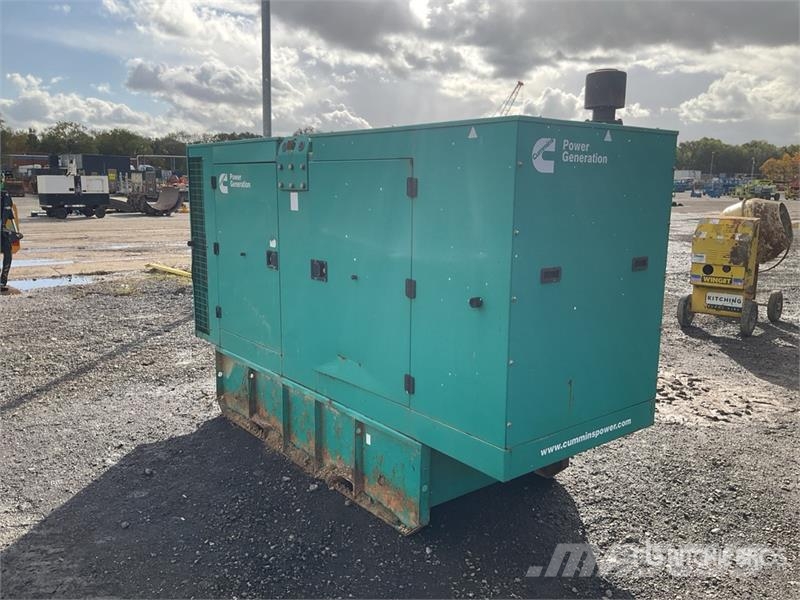 Cummins C90D5 90 kVA Skid-Mounted Generator Set Diesel generatoren