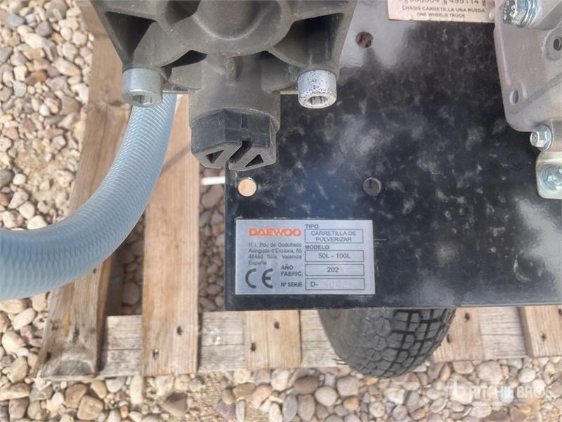 Daewoo 100 LTS Wheelbarrow sprayer (Unused) Maszyny rolnicze - Inne