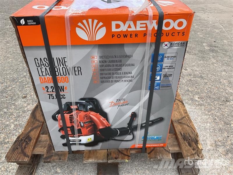 Daewoo DABL7600 Leaf Blower (Unused) Equipamento de remoção de detritos