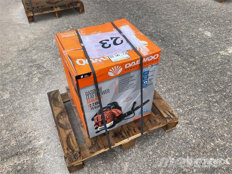 Daewoo DABL7600 Leaf Blower (Unused) Equipamento de remoção de detritos