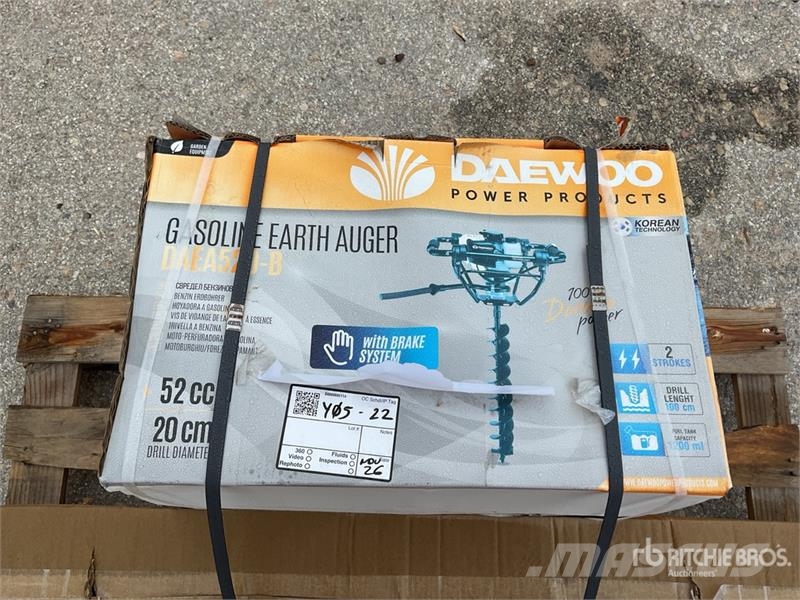 Daewoo DAEA520-B Power Auger (Unused) Hafif sondaj kuleleri