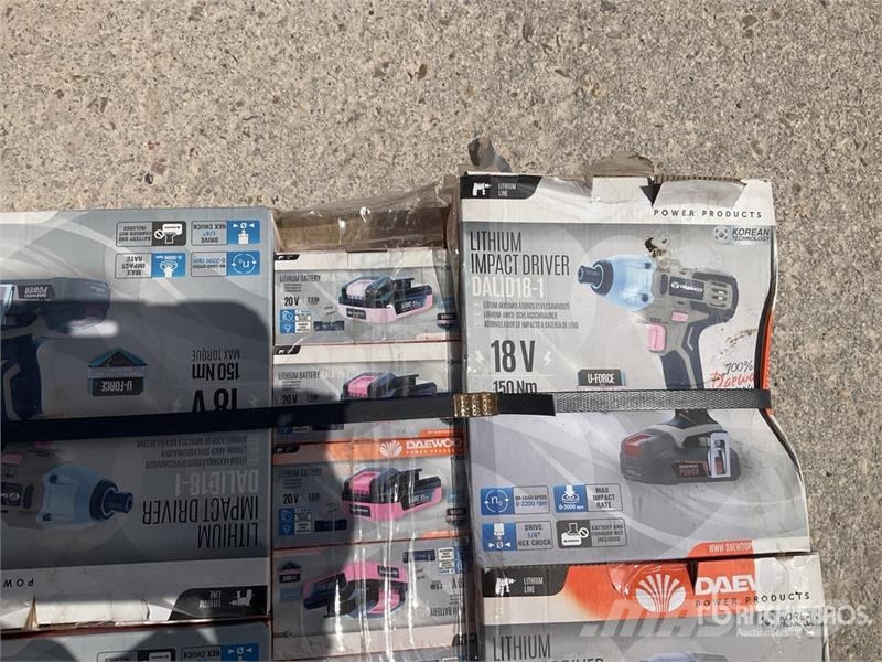 Daewoo DALID18-1 Screwdriver (Unused) Otros componentes