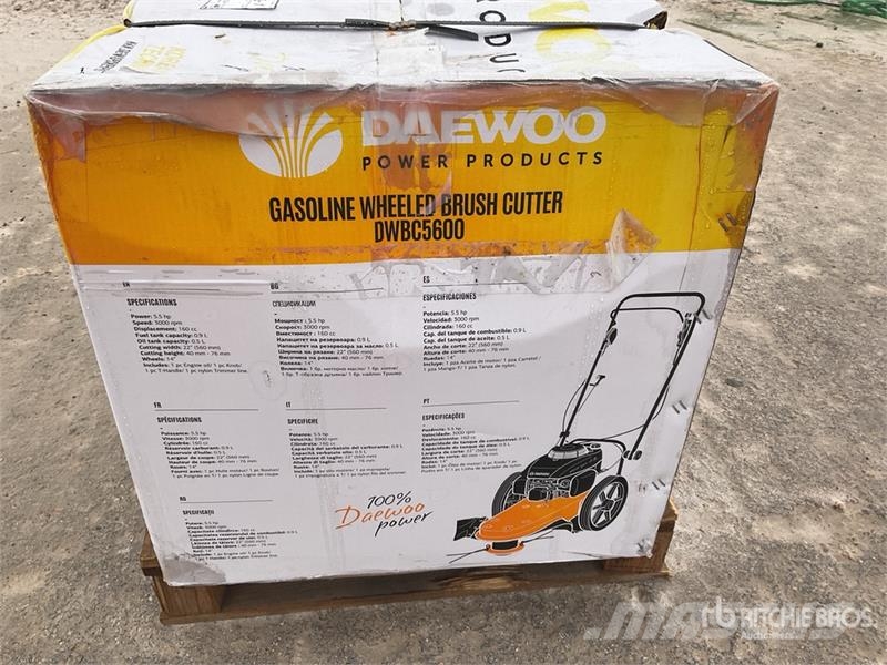 Daewoo DWBC5600 Brush Cutter (Unused) جزازات وأغطية المراعي