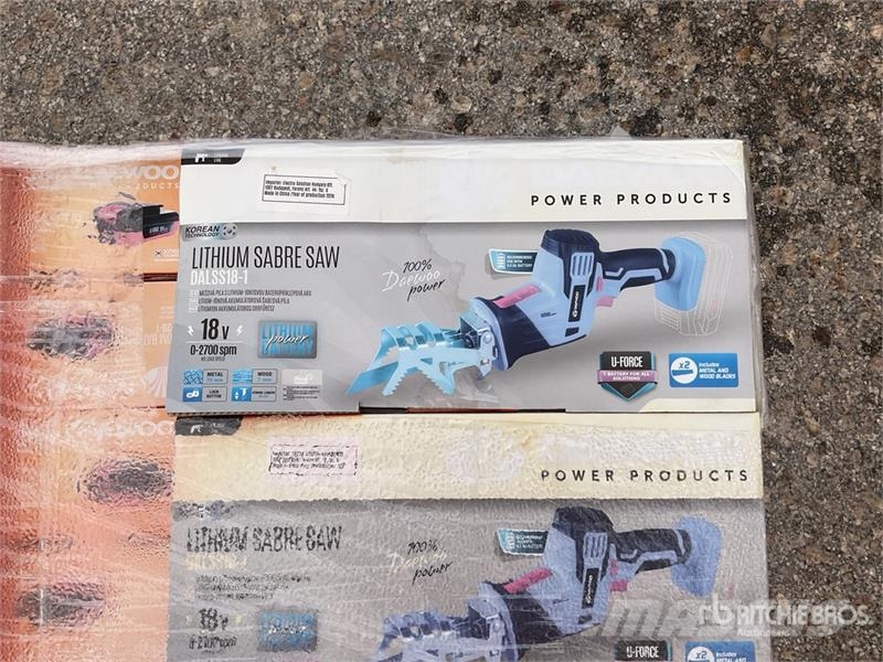 Daewoo of (12) Daewoo DALSS18-1 Cordless Reciprocating Sa مكونات أخرى