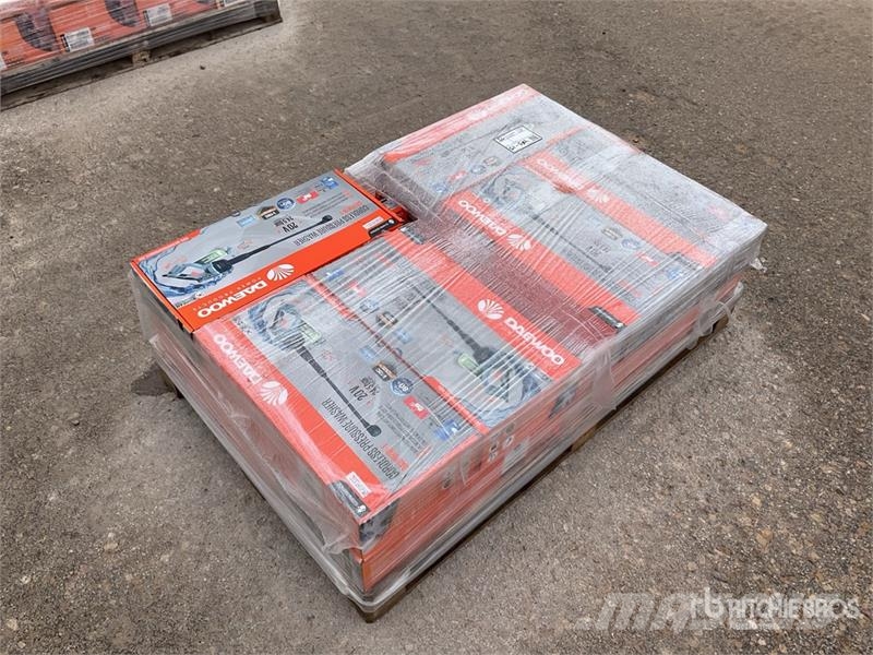 Daewoo of (12) Daewoo DALPW18-1 Pressure Washer (Unused) Düsük basinçli yikama makinalari