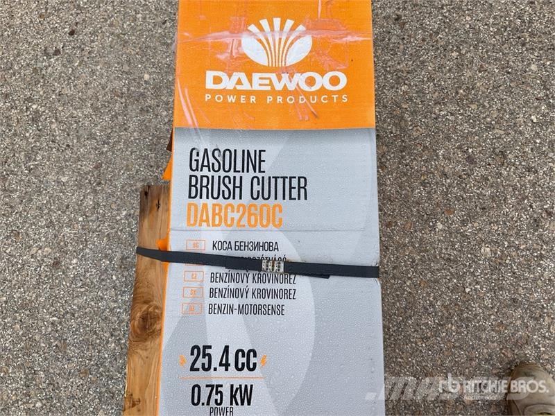 Daewoo of (2) Daewoo DABC260C Brush Cutter (Unused) Мульчирователи