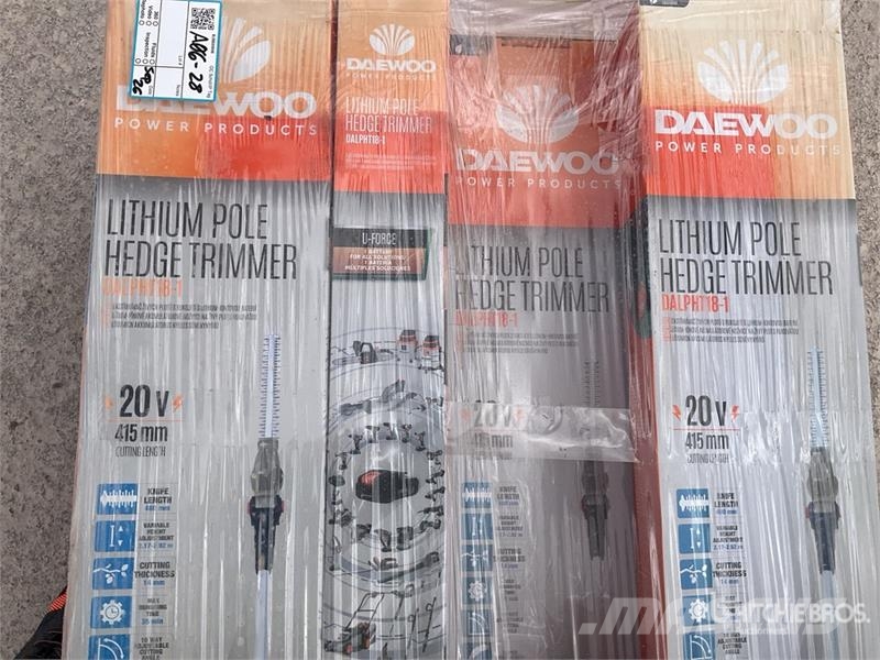 Daewoo of (6) Daewoo DALPHT18-1 Brush Cutter (Unused) جزازات وأغطية المراعي