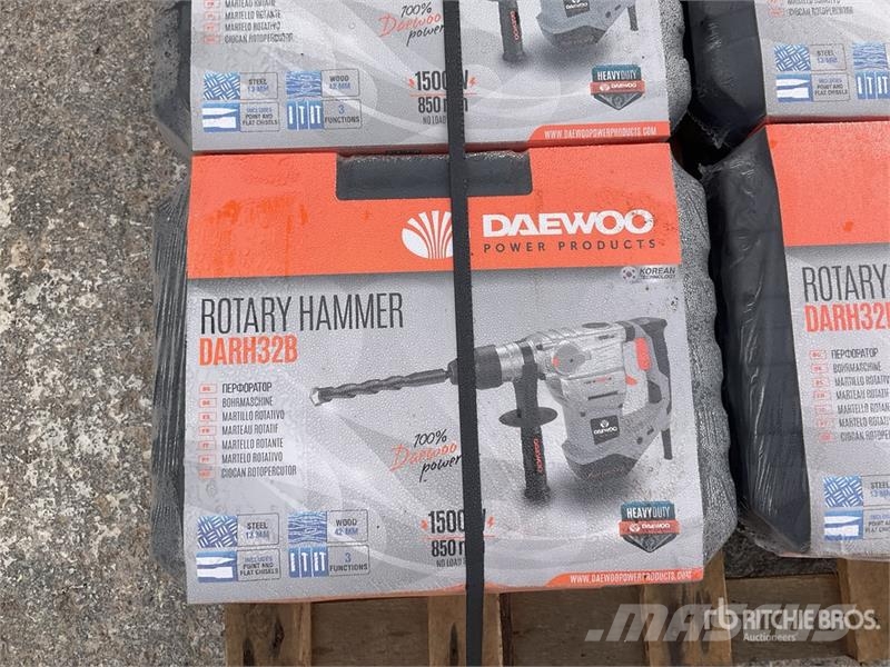 Daewoo of (6) Daewoo DARH32B Rotary Hammer (Unused) معدات البناء - غير ذلك