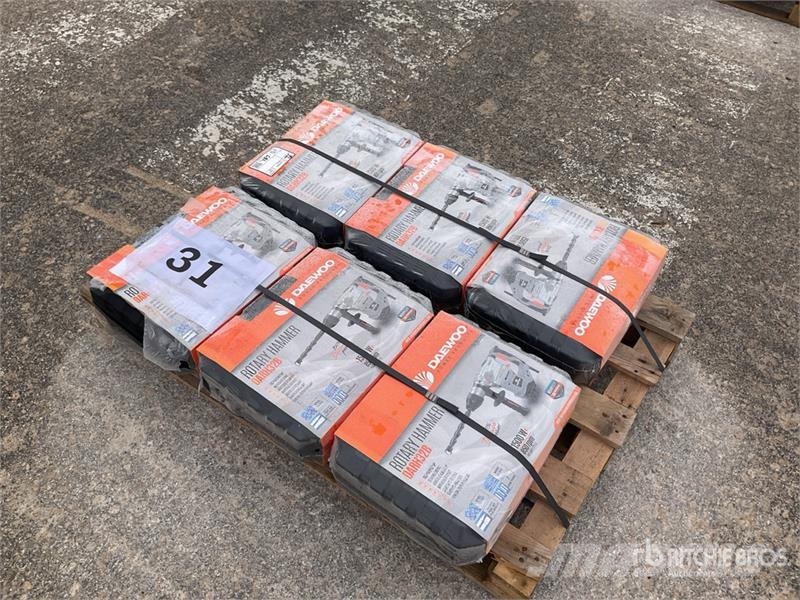 Daewoo of (6) Daewoo DARH32B Rotary Hammer (Unused) معدات البناء - غير ذلك