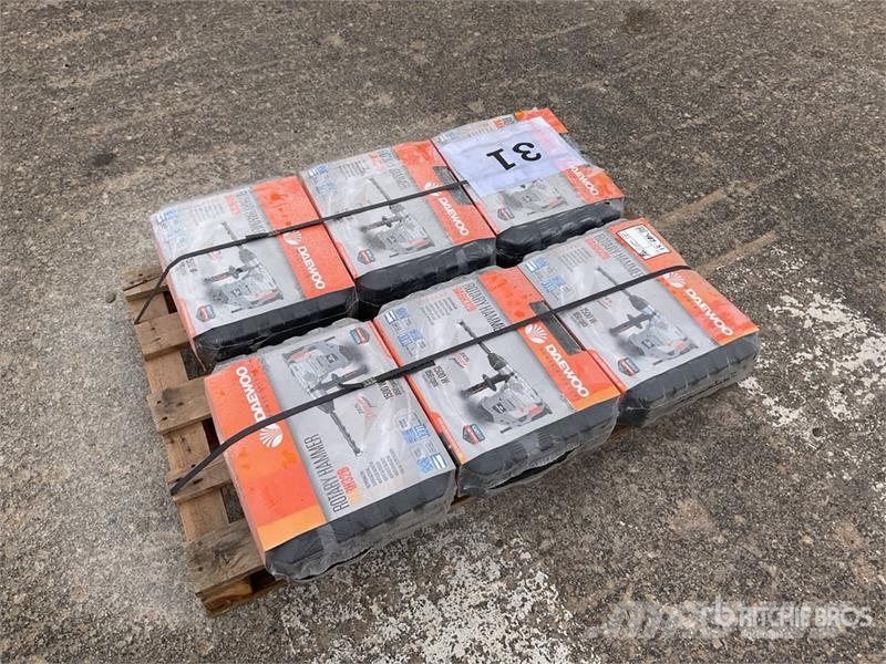 Daewoo of (6) Daewoo DARH32B Rotary Hammer (Unused) معدات البناء - غير ذلك