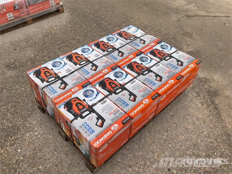 Daewoo of (8) Daewoo DAX100-1200W Angle Grinder (Unused) مكونات أخرى