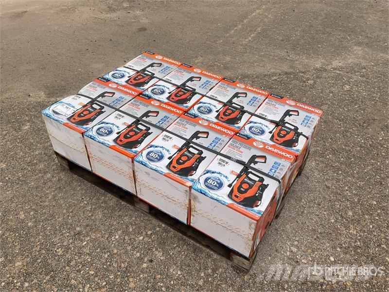 Daewoo of (8) Daewoo DAX100-1200W Angle Grinder (Unused) مكونات أخرى
