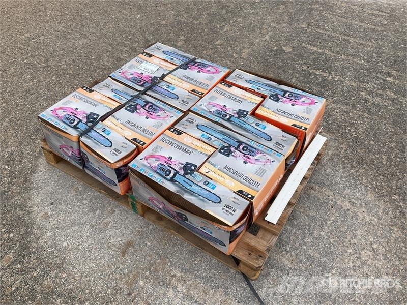 Daewoo of (8) Daewoo DCS2016E Electric Chain Saw (Unused) Motorlu testereler ve temizleme testereleri