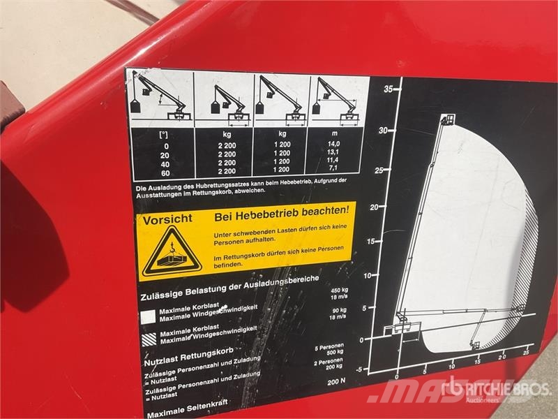 DAF 75.360 6x2 Telescopic Aerial Platform Fire Truck 소방차