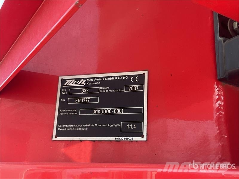 DAF 75.360 6x2 Telescopic Aerial Platform Fire Truck 소방차