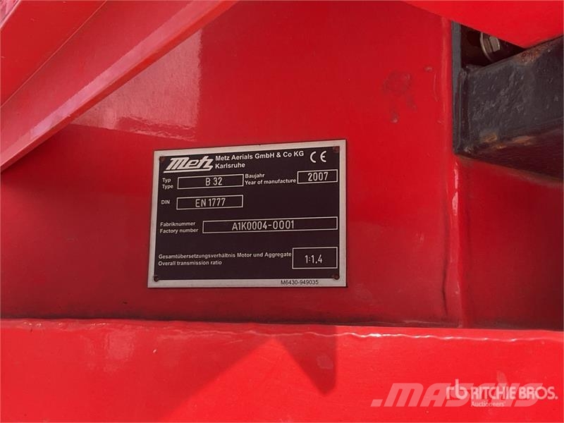 DAF AS75PC 6x2 Telescopic Aerial Platform Fire Truck Пожарные машины