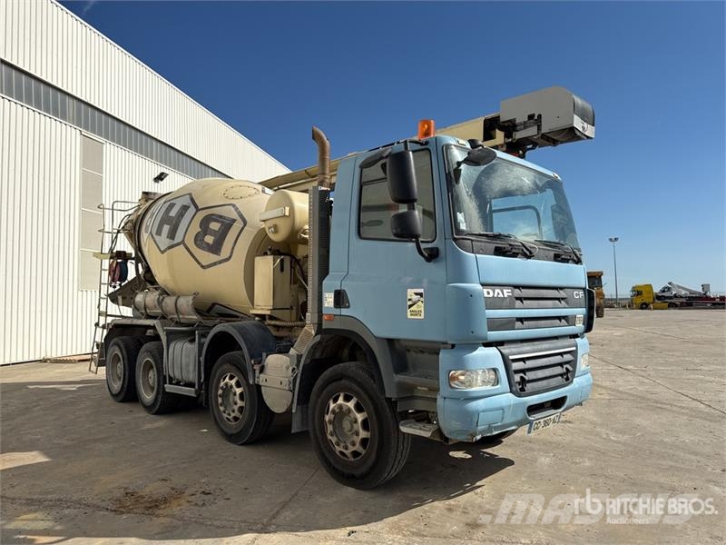 DAF CF 85.360 8x4 Camion Malaxeur 8x4 Mixer Truck 콘크리트 믹서트럭