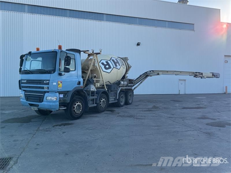 DAF CF 85.360 8x4 Camion Malaxeur 8x4 Mixer Truck 콘크리트 믹서트럭