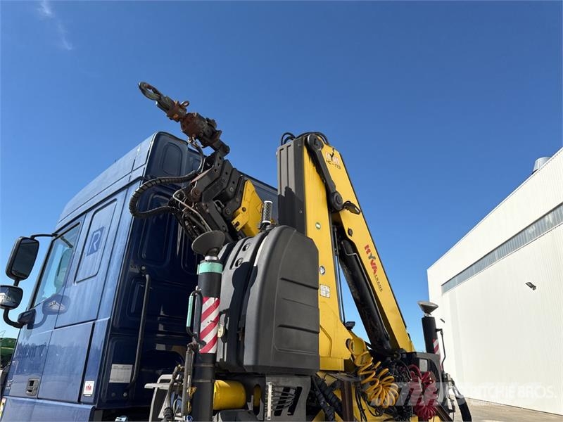 DAF Crane HC173 3090 kg on DAF XF 510 4x2 Tracteur Rou Övriga bilar