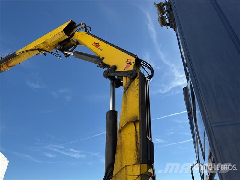 DAF Crane HC173 3090 kg on DAF XF 510 4x2 Tracteur Rou Övriga bilar