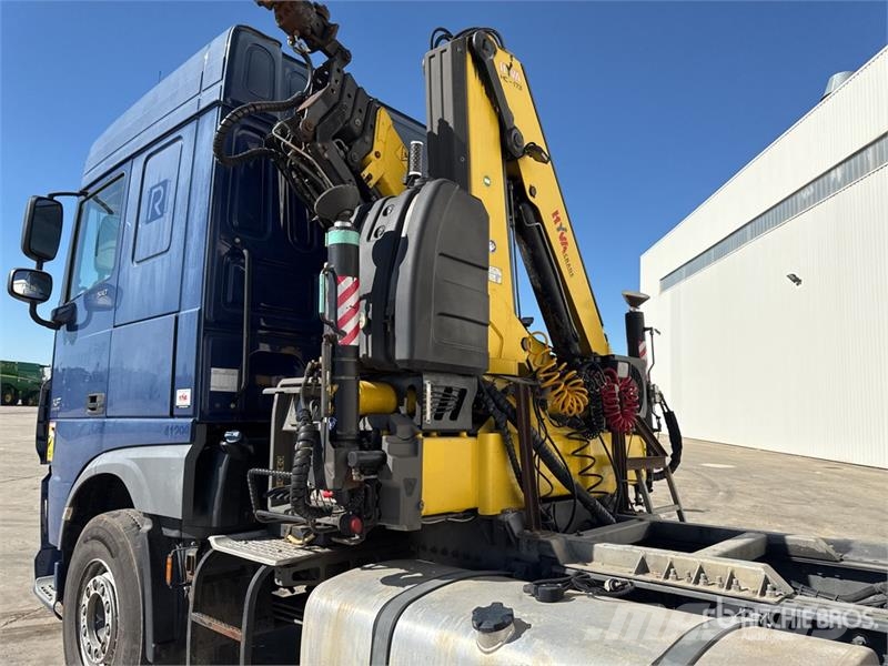 DAF Crane HC173 3090 kg on DAF XF 510 4x2 Tracteur Rou Övriga bilar