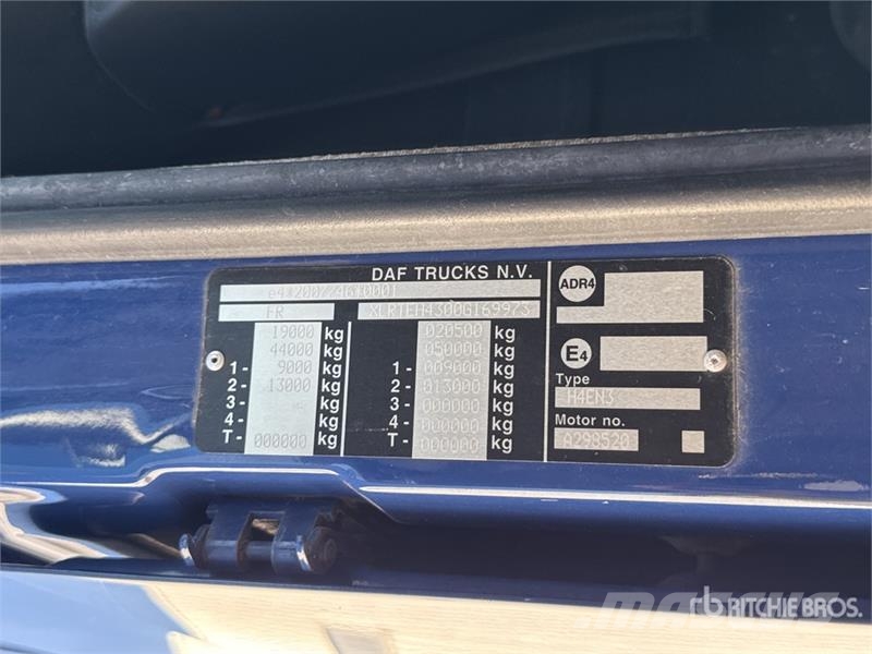 DAF Crane HC173 3090 kg on DAF XF 510 4x2 Tracteur Rou Övriga bilar