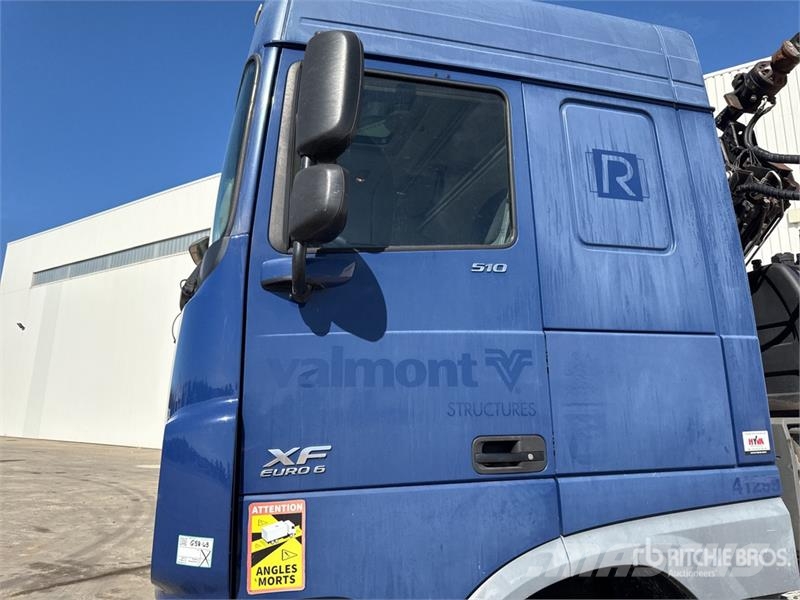 DAF Crane HC173 3090 kg on DAF XF 510 4x2 Tracteur Rou Övriga bilar