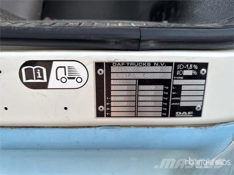 DAF LF Van Truck Bakwagens met gesloten opbouw