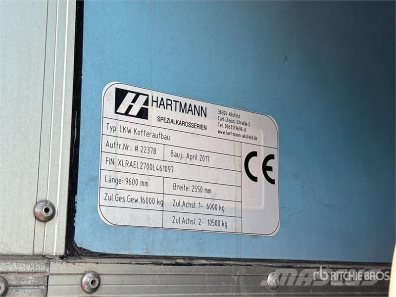 DAF LF Van Truck Bakwagens met gesloten opbouw