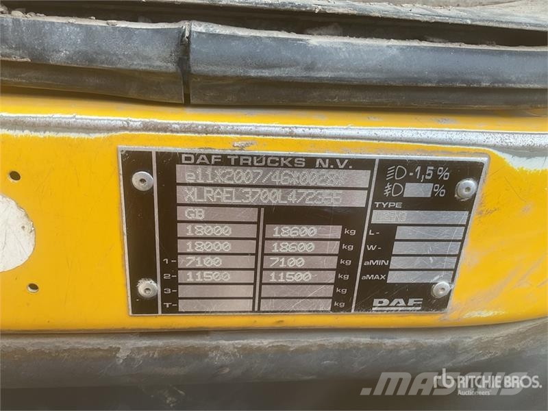 DAF on DAF LF230FA Sweeper Truck Sweeper trucks